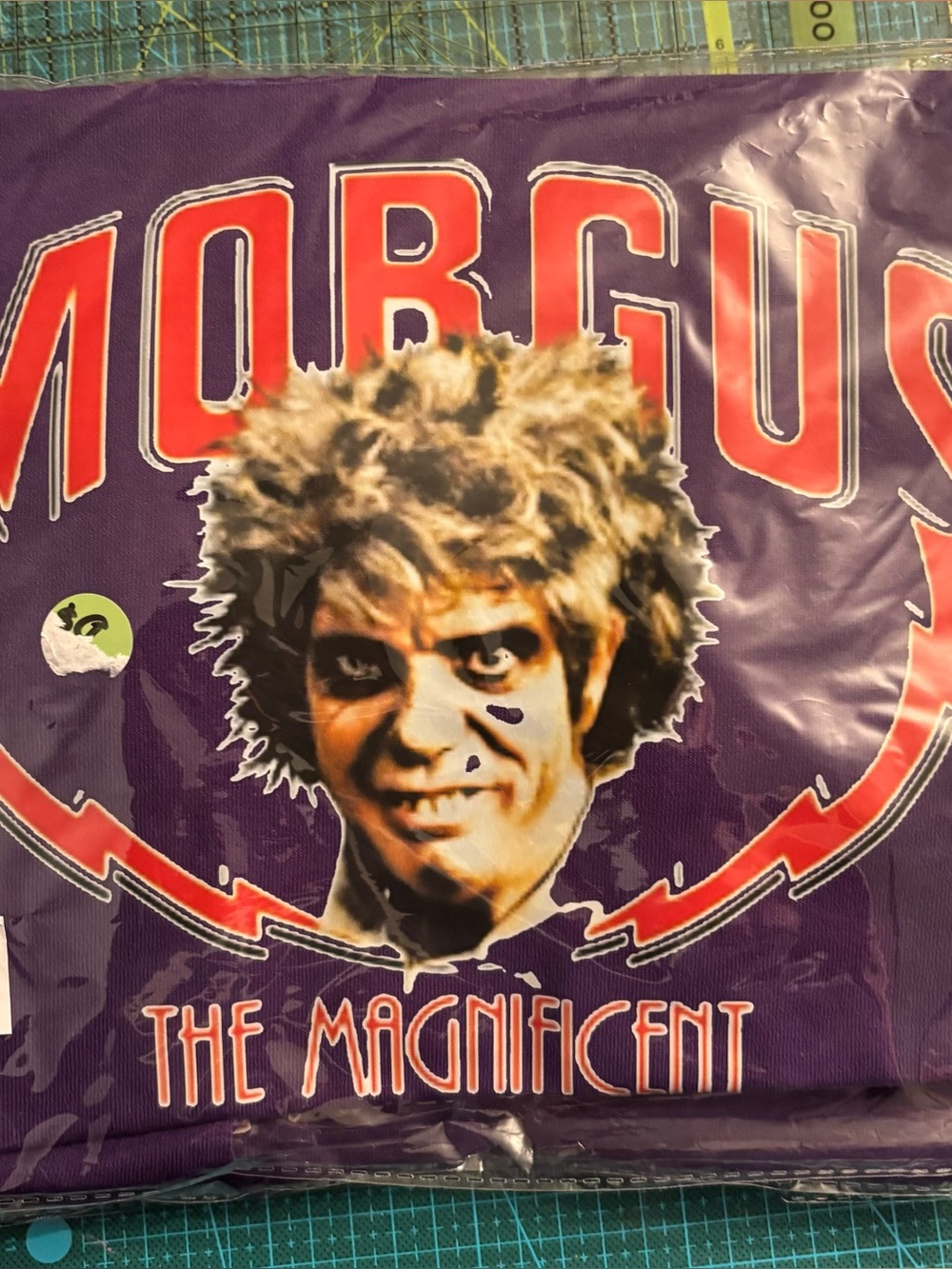 New Orleans Morgus tshirt Purple LAST AVAILABLE BATCH NEW - Picture 1 of 3